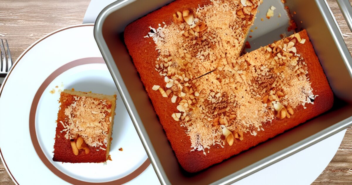 עוגת סולת בחושה קלה שתשגע את כולם