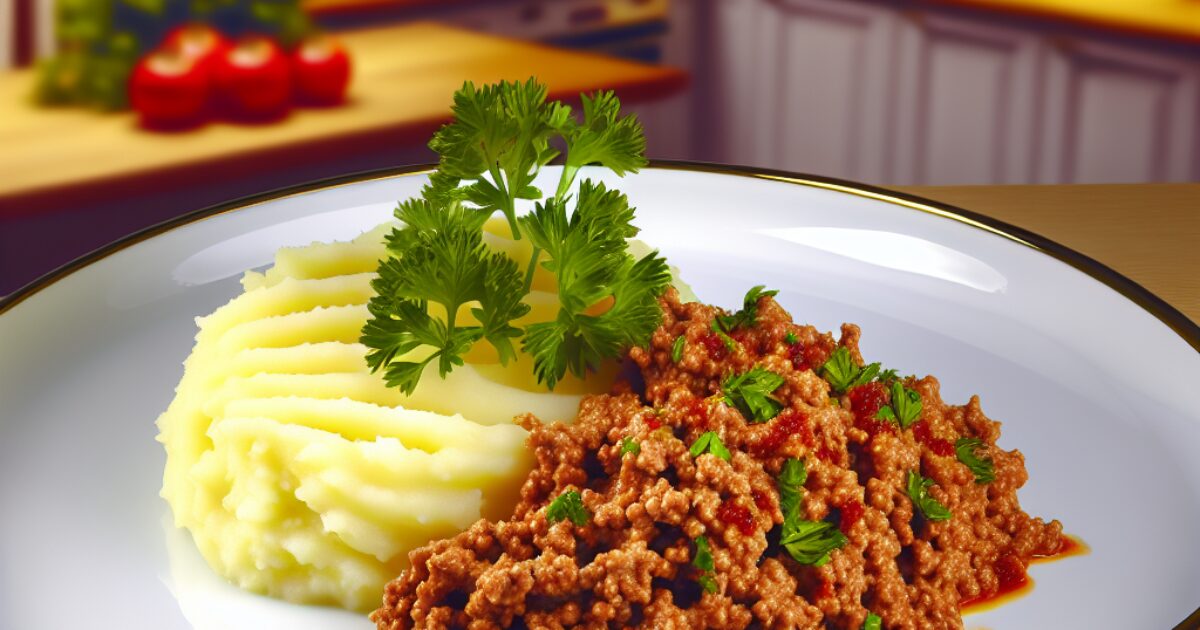 פירה עם בשר טחון – המתכון שישנה לכם את הארוחה!