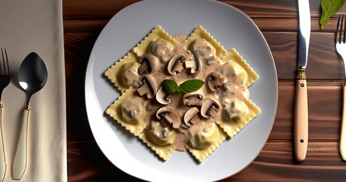 רוטב לרביולי פטריות - טעים ופשוט להכנה!